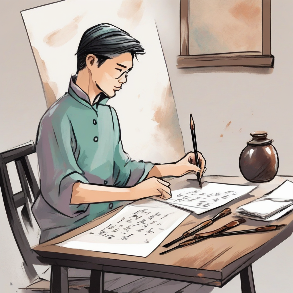 Calligraphy picture