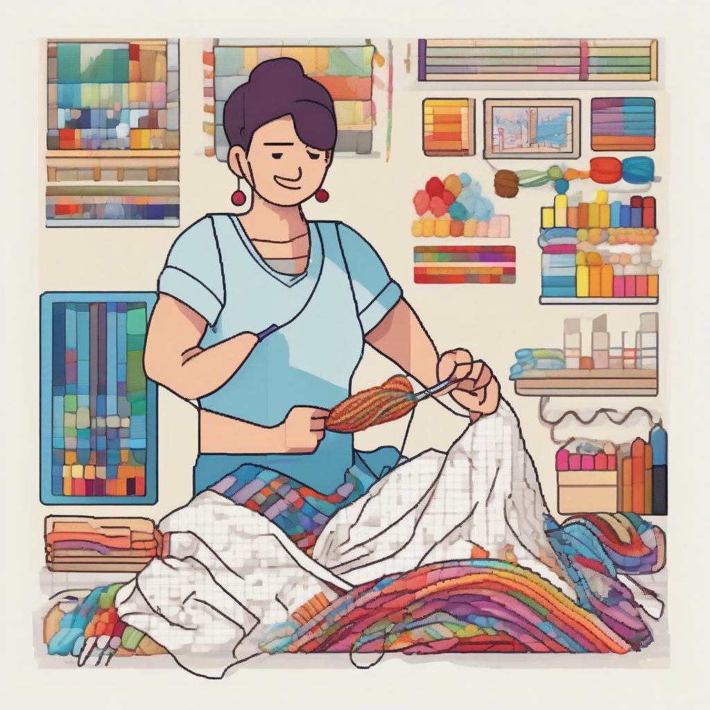 Embroidery (Cross-Stitch) picture