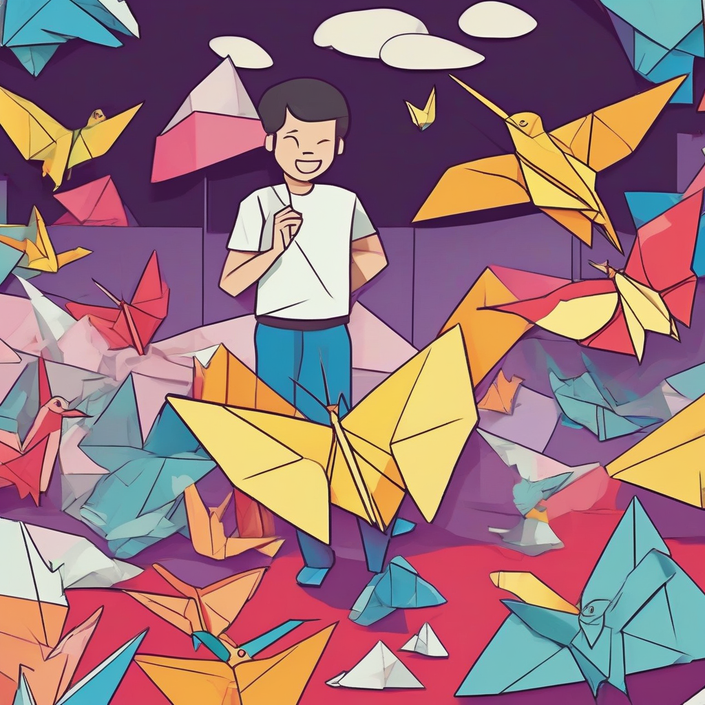 Origami picture