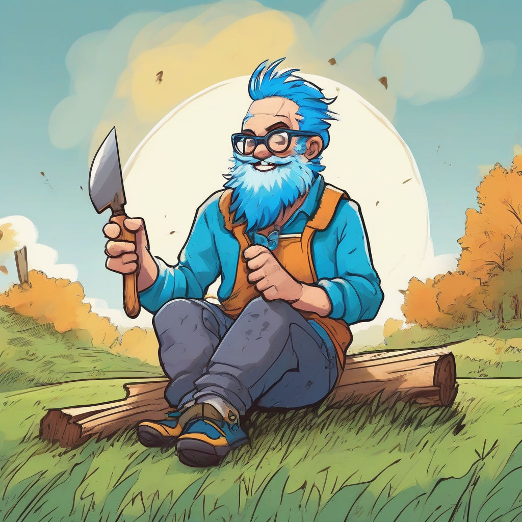 Whittling picture